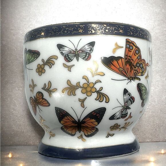 Formalities by Baum Bros. l Butterfly Collection l Toothbrush Holder l China EUC - Picture 7 of 7